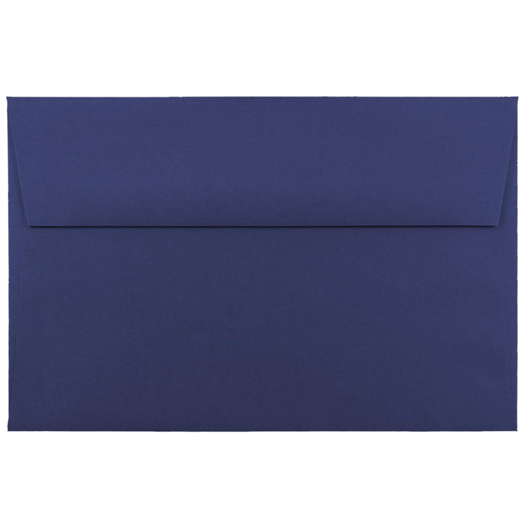 JAM Paper 6" x 9" Presidential Blue Premium Invitation Envelopes